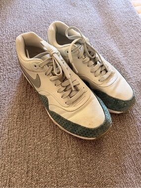 Nike Green and Mint Low-Top Sneakers